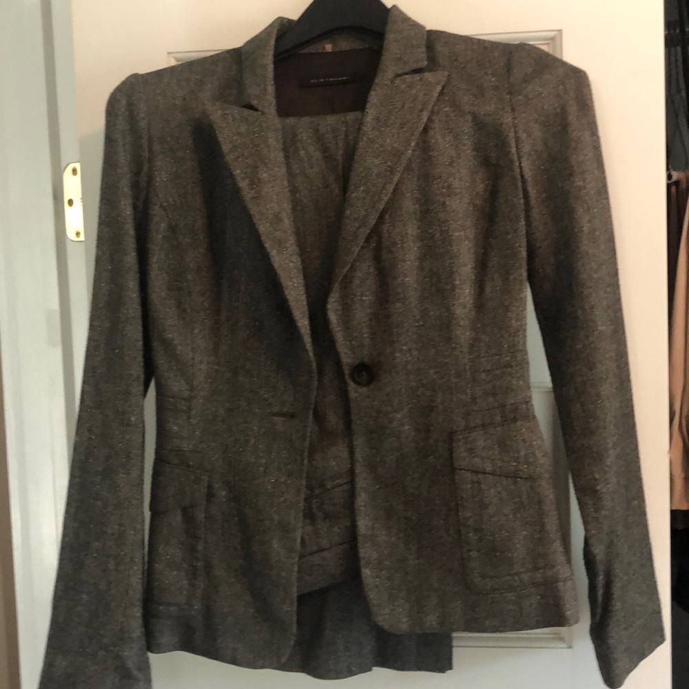 Ellie Tahari Tweed Pant Suit - Size 0